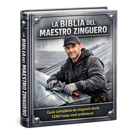 La Biblia del Maestro Zinguero – Sistema Profesional de Zinguería + 2 Bonus de Regalo!!!