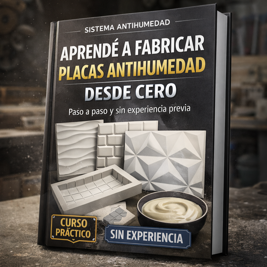 Sistema Antihumedad: Creá tus propias placas y generá ingresos desde casa